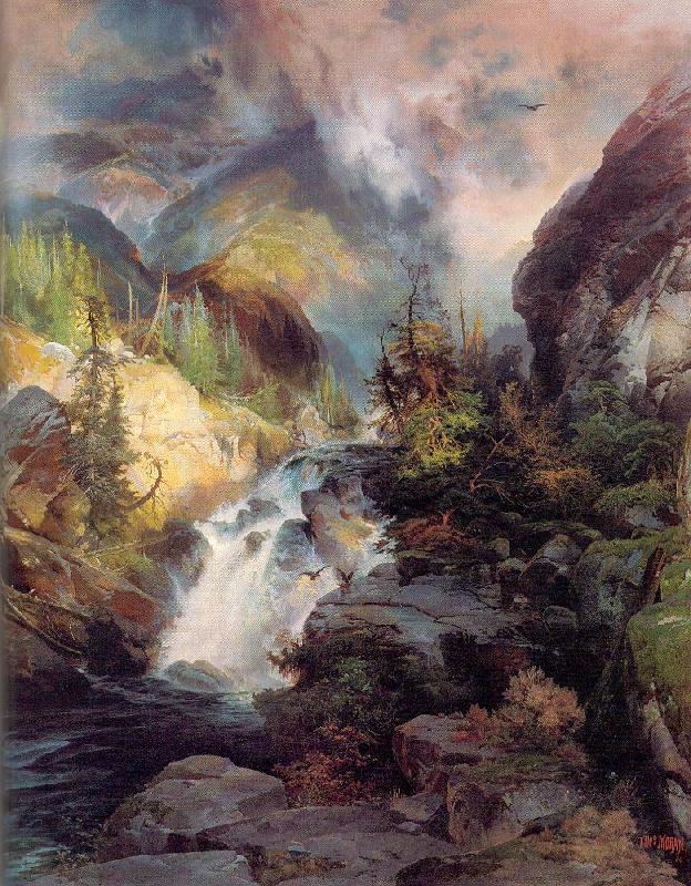 Moran, Thomas Children of the Mountain oil painting picture